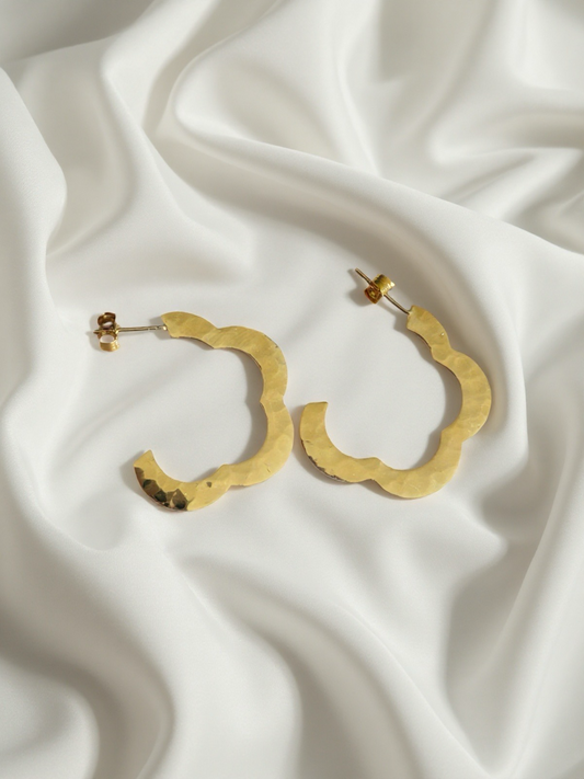 Boucles d'oreilles Fleur