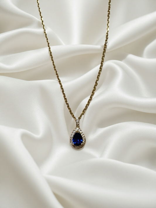 Collier Saphir